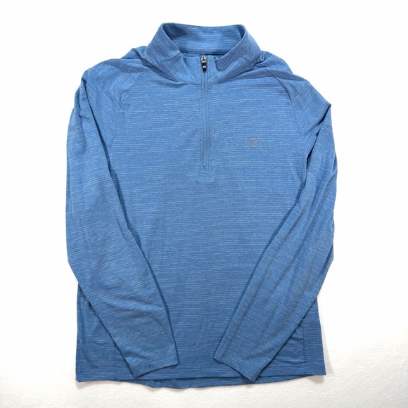 Travis Mathew Other - Travis Mathew Men’s 1/4 Zip Quarter Shirt Top Pullover Size Large L Blue Soft